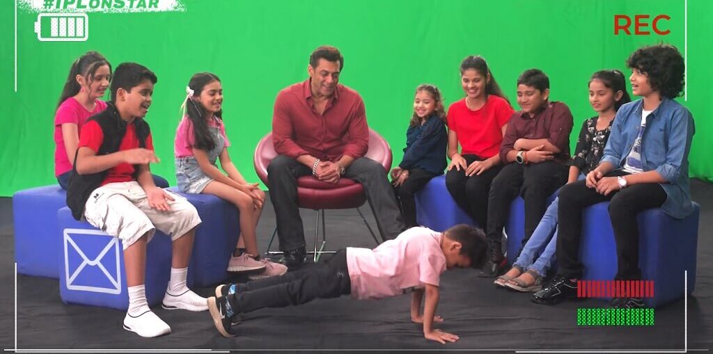 SALMAN KHAN at THE TATA IPL 2023