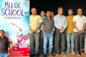 Overflowing Crowd at JNU for "Music School" Preview