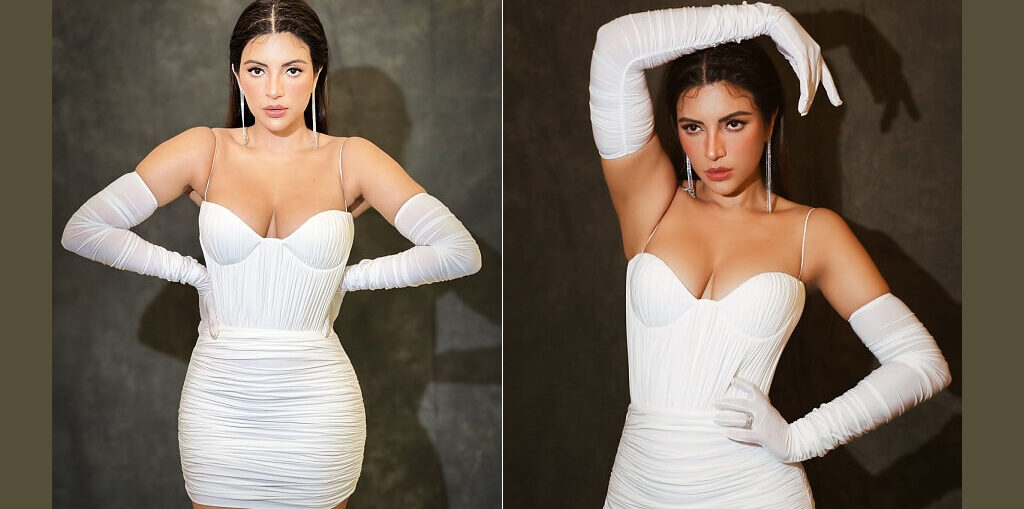 Shama Sikander In White Outfits