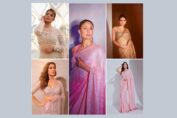 Bollywood Actresses in Sequin Sarees