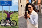 Saiyami Kher travel documentary on bikepacking in Italy
