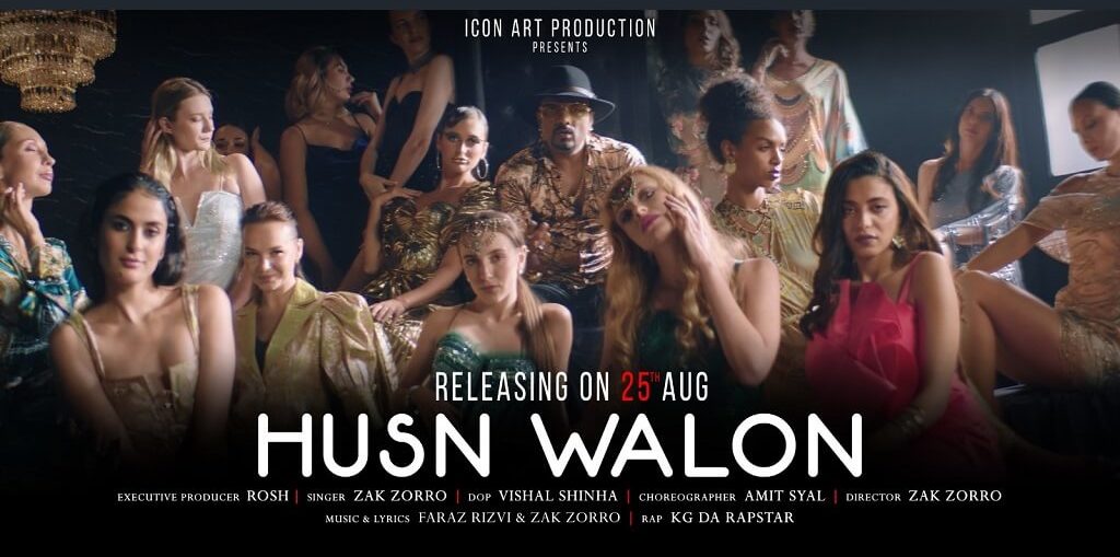 Zak Zorro Unveils Intriguing Gothic Aesthetic in "Husn Walon" Music Video