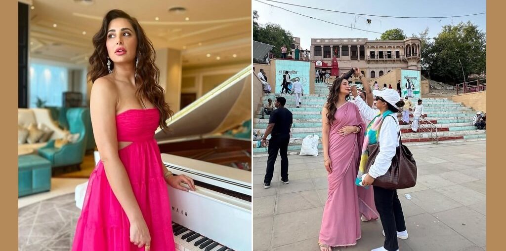 A Glimpse into Nargis Fakhri's Varanasi Adventure for Tatlubaaz