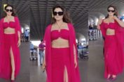 Urvashi Rautela at the Mumbai Airport