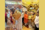 Richa Chadha at Siddhivinayak