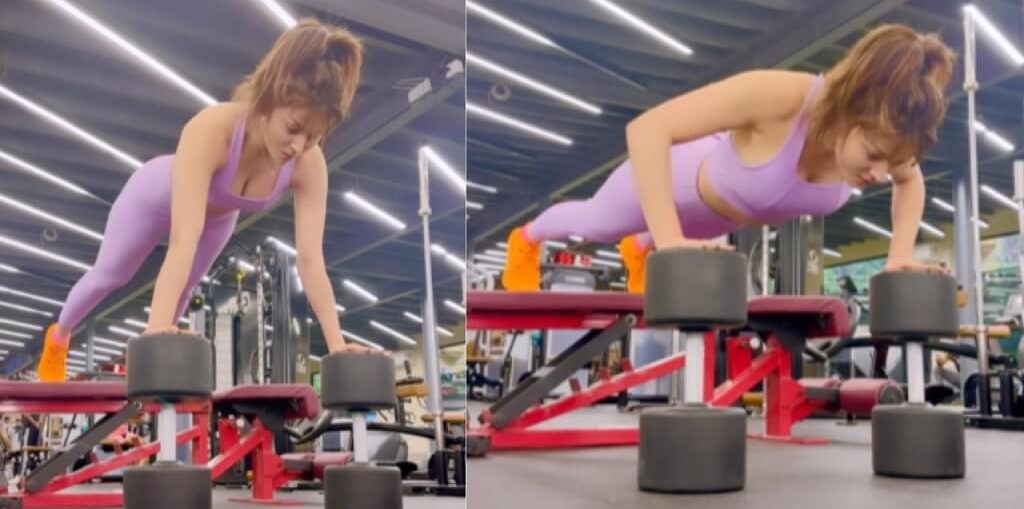 Urvashi Rautela New Powerful Workout Video