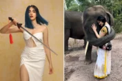 Adah Sharma's fitness regime is giving elephants a bath