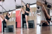 Pranati Rai Prakash Pole Dancing