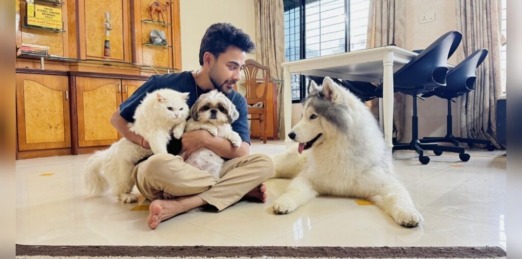 Worship Khanna speaks about his pets Diva and Simba